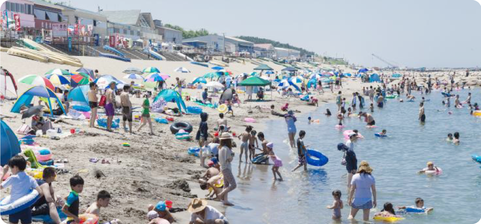 関屋浜海水浴場