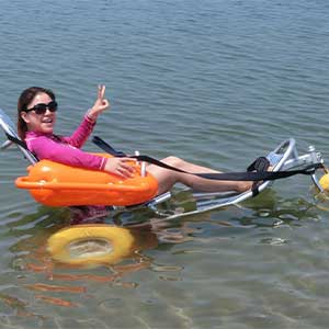 豊富なレンタル用品で<br>海水浴をもっと楽しく！